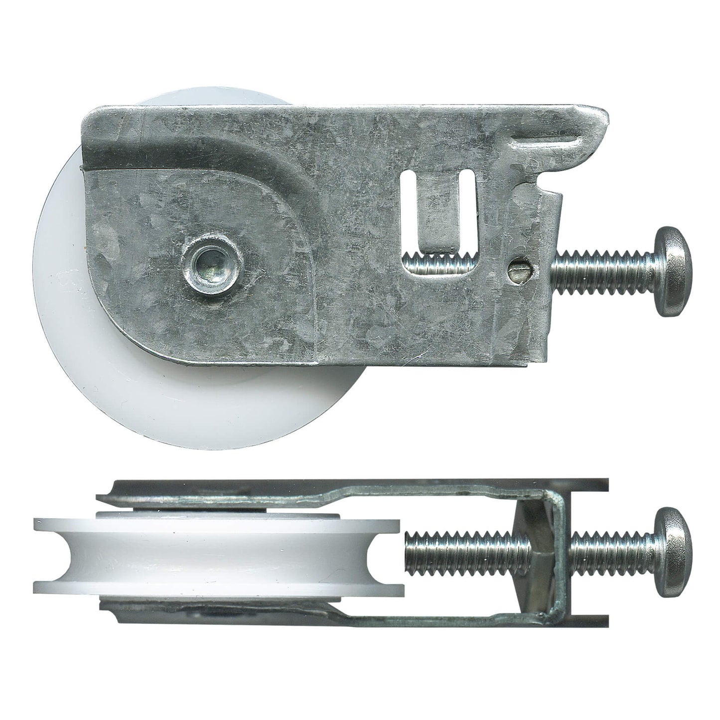 Carriage adjustable & roller, Suit wardrobe door - Rollers and More Australia