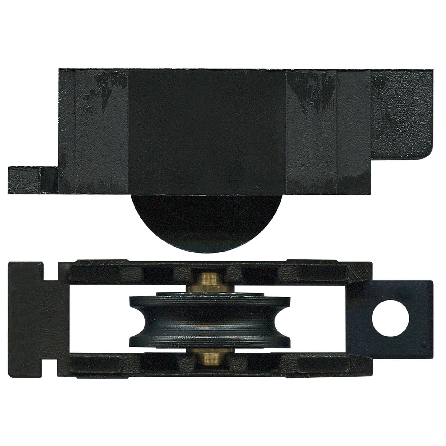 Australian Adjustable Roller & Carriage Window Roller & Carriage - Black | Rollers and More