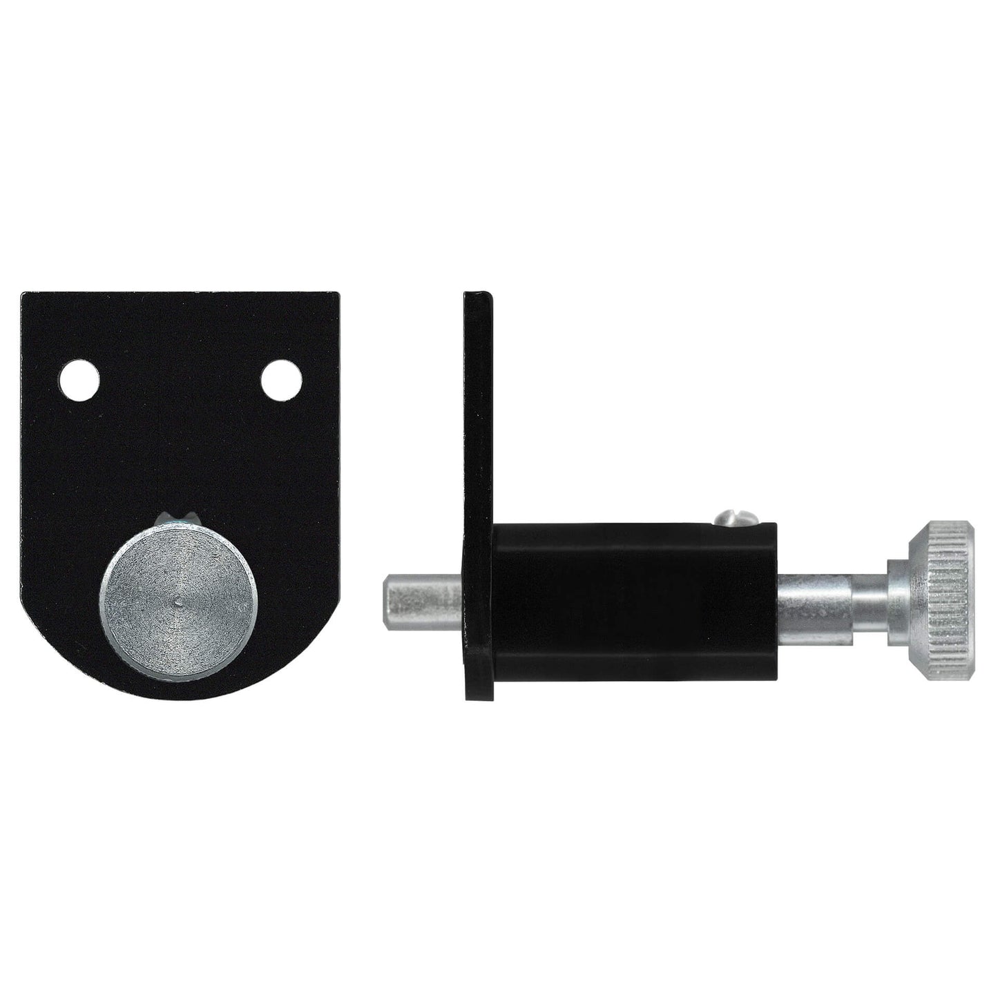 Sliding Window Push Lock 10.5mm Throw (Black) | Australian Hardware