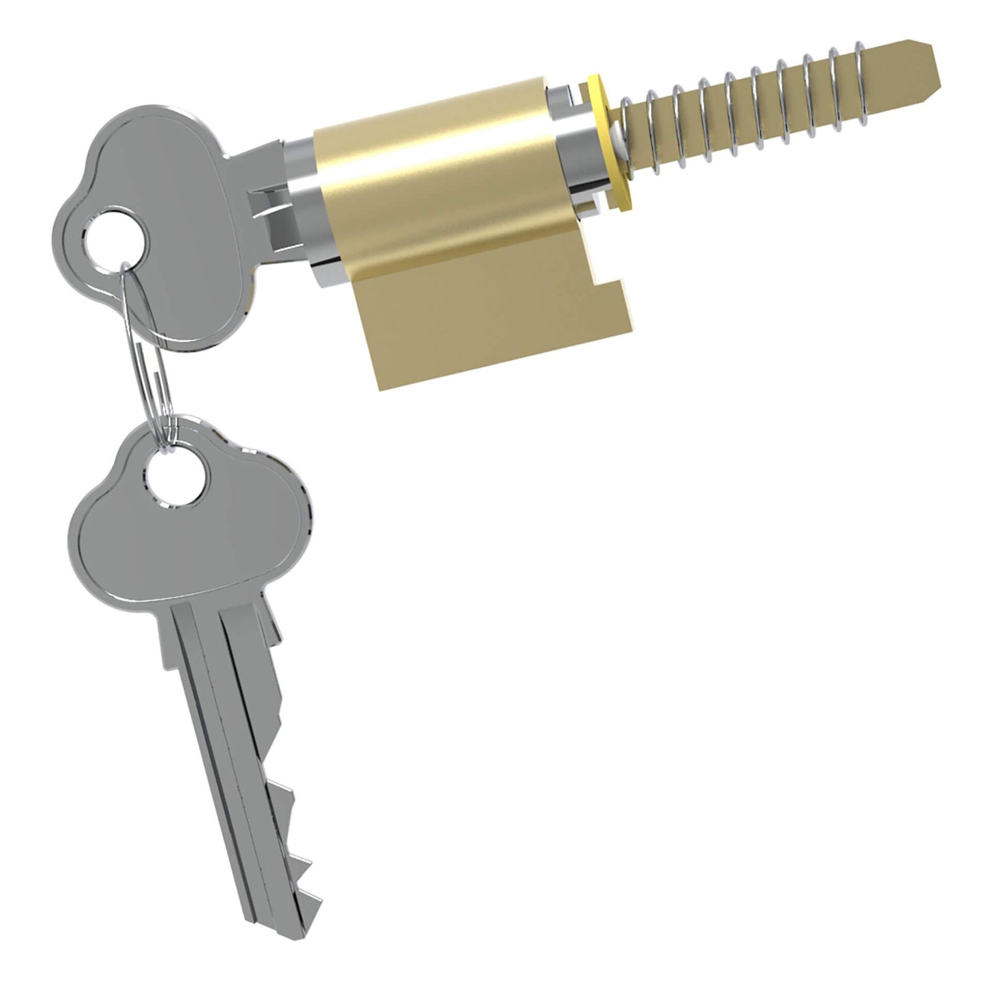 5-Pin Cylinder & C4 Keys for Sliding Patio Door Locks - Australia