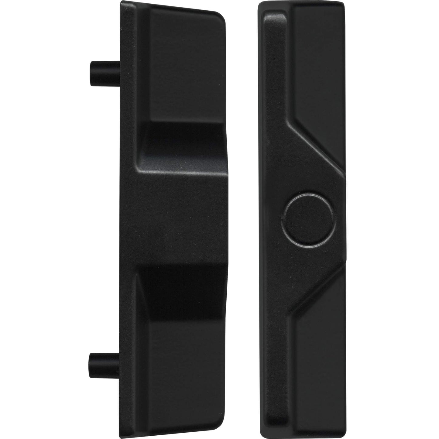 Sliding Patio Door Lock Pull - No Cylinder Hole | Black 82mm
