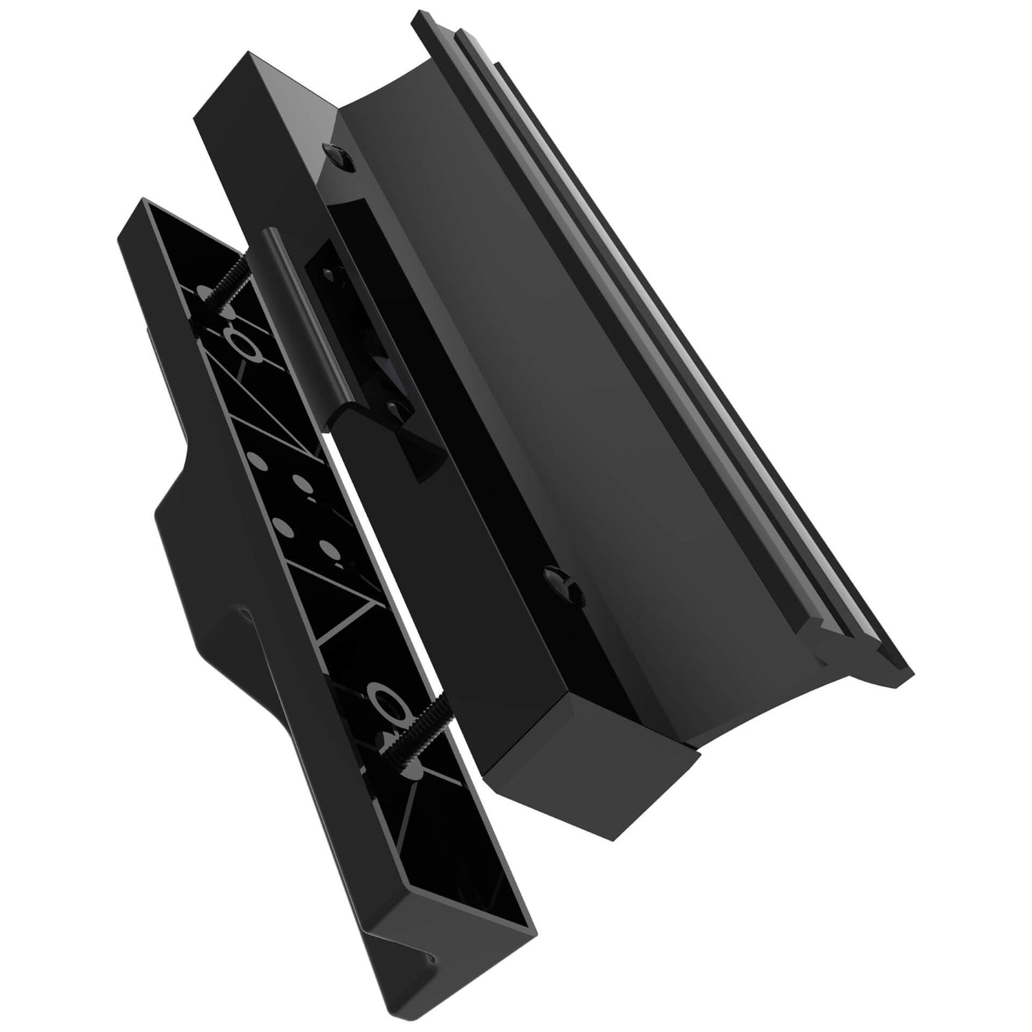 Sliding Patio Door Lock - Non-Keyed | 125mm Hole Centre | Black