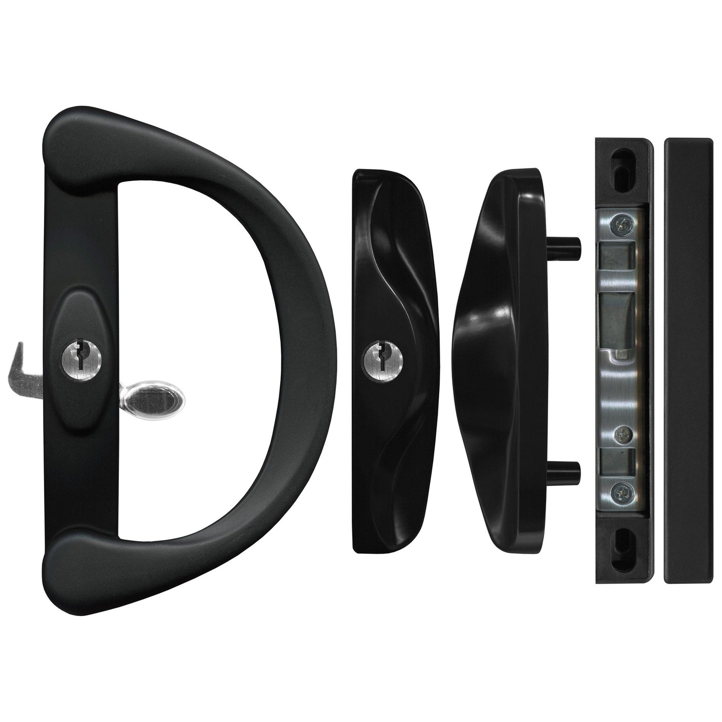 Sliding Patio Door Lock | D-Handle | C4 Keys | Rollers and More