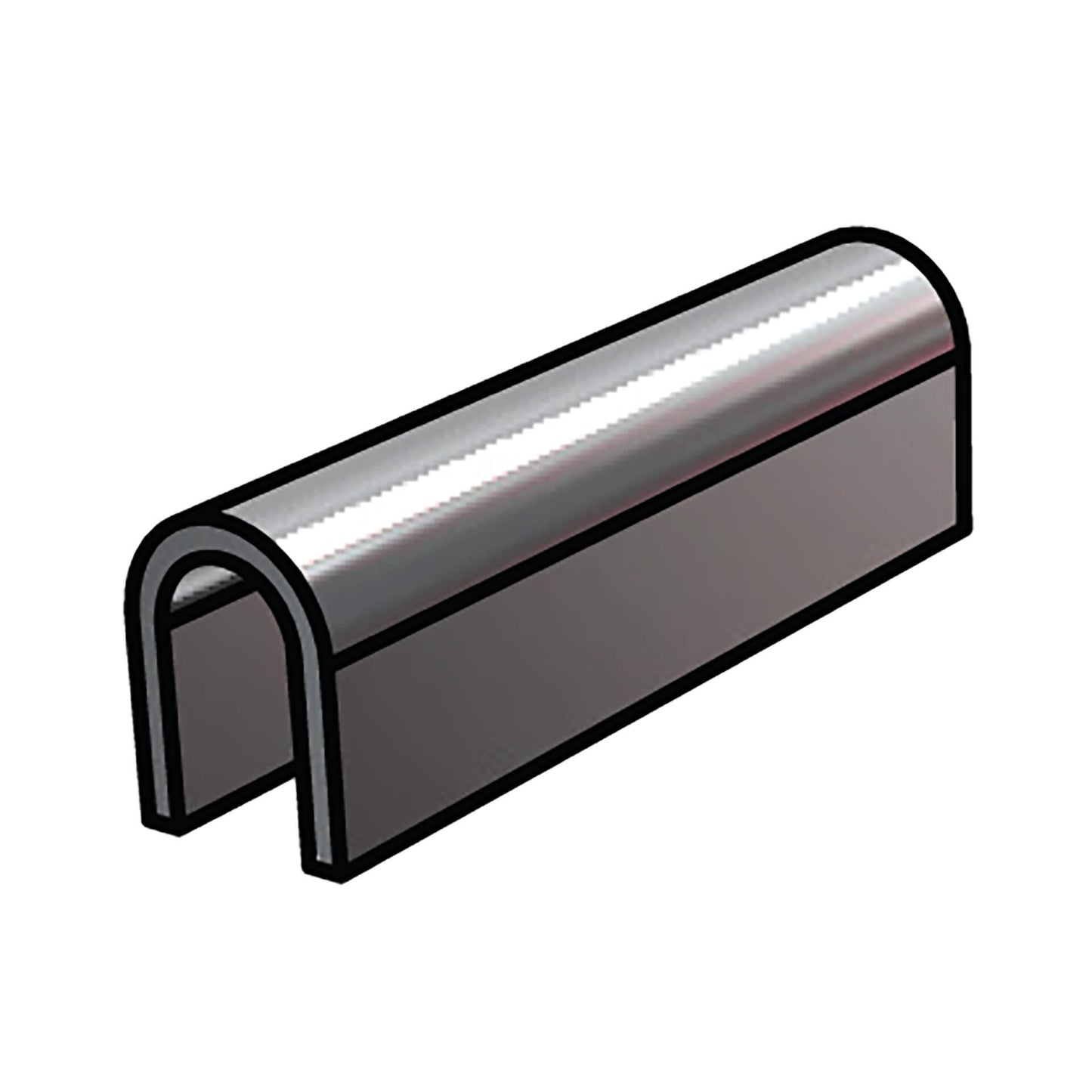2375mm Stainless Steel Track Cover for Sliding Doors & Windows – Durable Australian Track Accessory for DIY & Trade