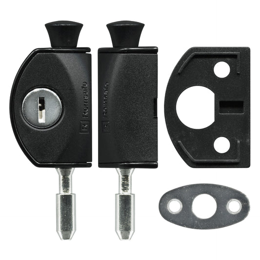 Australian Remsafe Sash Sliding Window Bolt Lock - Key Lockable - Rollers and More