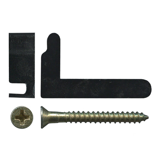 Shower Screen Corner Stake Replacement Part | Plastic with Screw | Suits Dias Screens