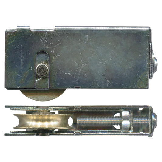 Adjustable Sliding Door Carriage & Roller - Brass Bearing - 35kg Capacity