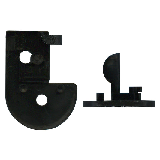 Black Plastic Head Guide for Jason & Wunderlich Patio Sliding Doors | Door Mounted Replacement Part