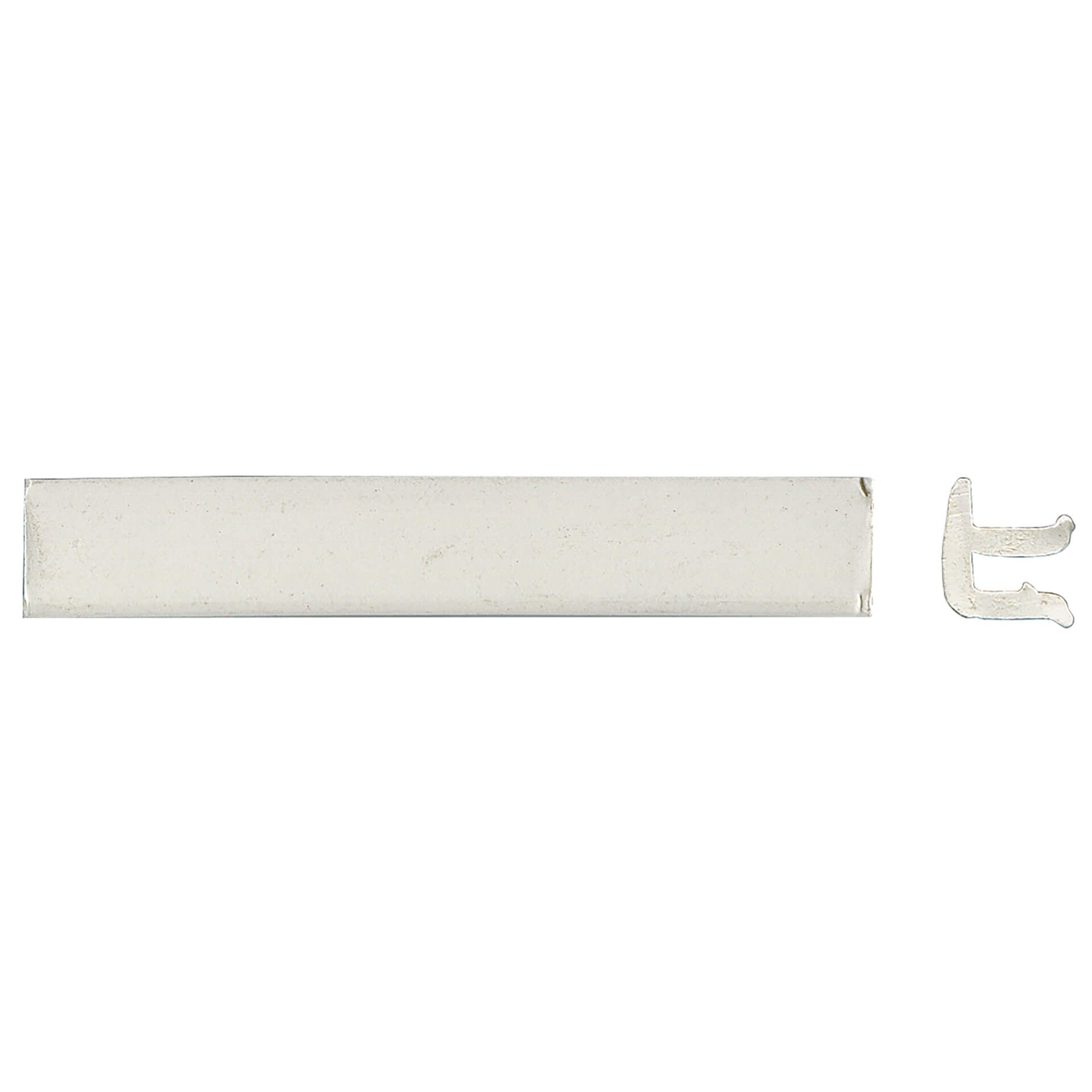 Trimview Patio Sliding Door Guide Spacer - White Replacement Part