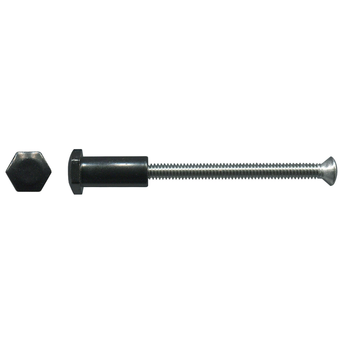 Long Sleeve Nut with Screw for Sliding Door Lock Pulls | 5/32 BSW | Rollers and More Australia