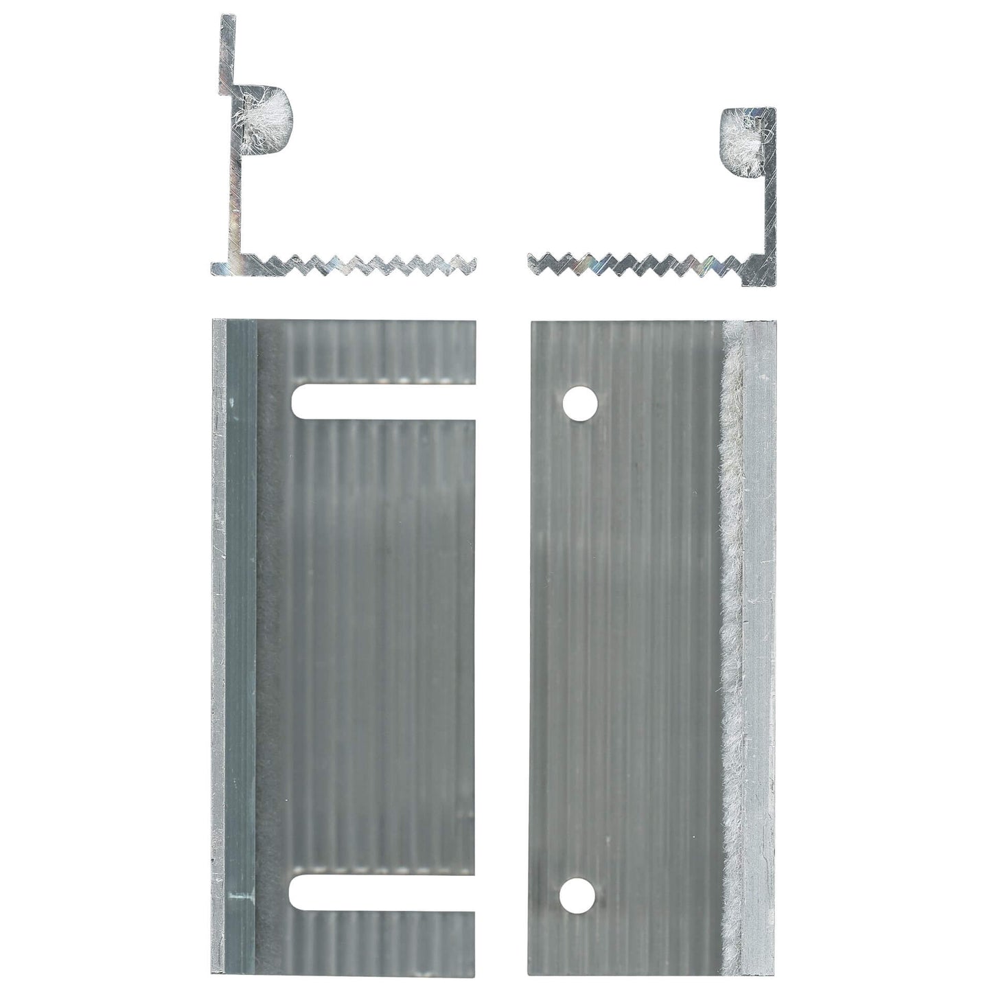 Timber Sliding Door Guide - Architrave & Floor Mount Aluminium | Rollers and More Australia