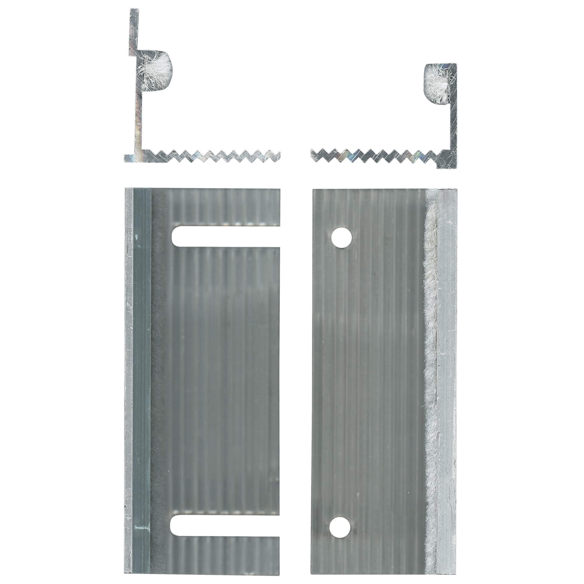 Timber Sliding Door Guide - Architrave & Floor Mount Aluminium | Rollers and More Australia