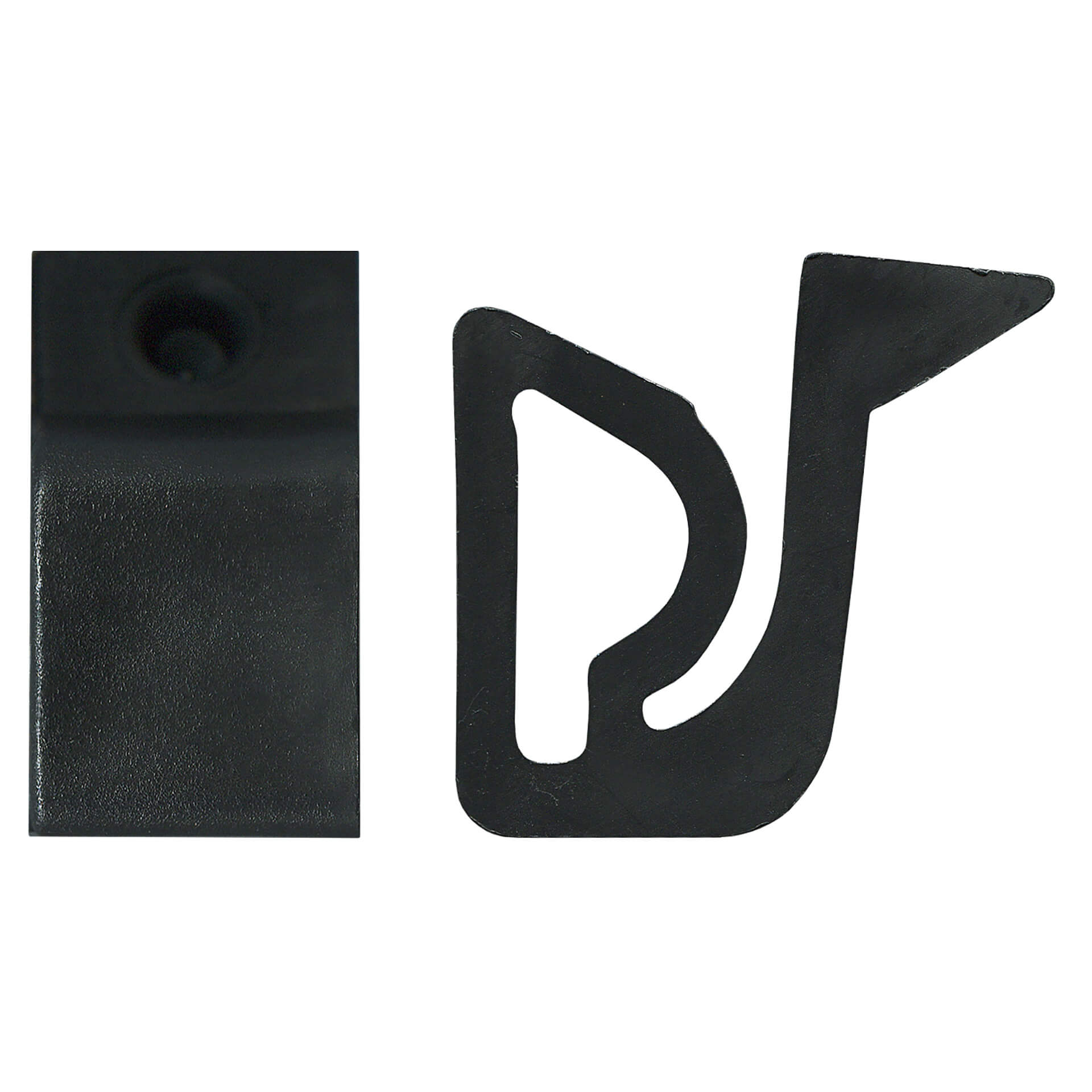Black Plastic Sliding Door Stop for Top Track | Australian Replacement Part