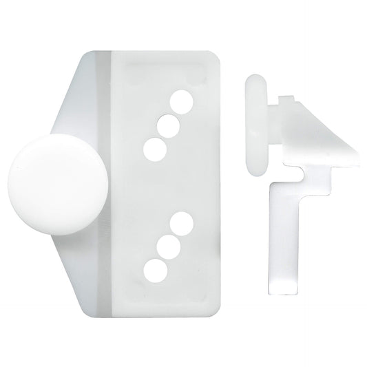 Australian Roller & Carriage Shed Door Roller & Carriage - White | Rollers and More