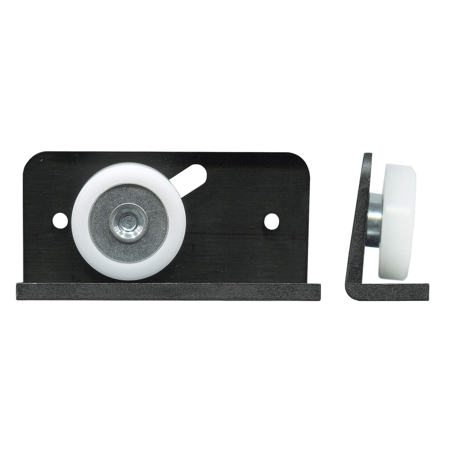Australian Adjustable Roller & Carriage Shed Door Roller & Carriage - Black | Rollers and More