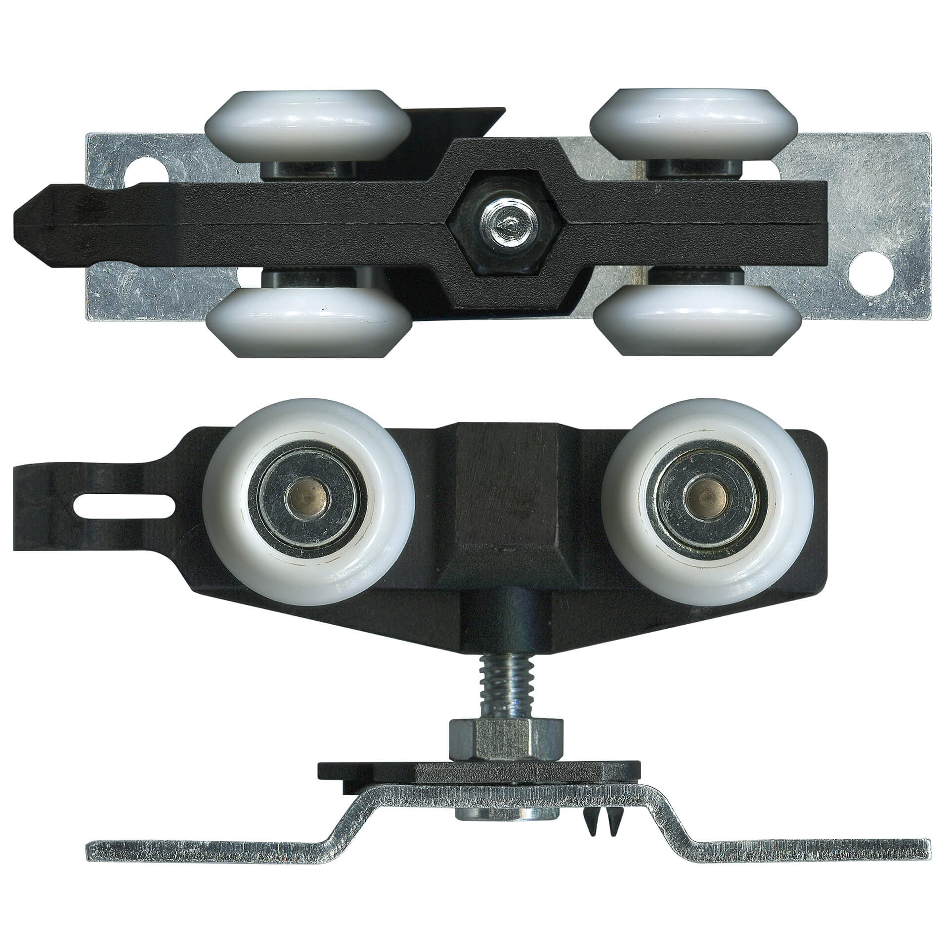 Trolley adjustable & rollers, Suit hanging door - Rollers and More Australia