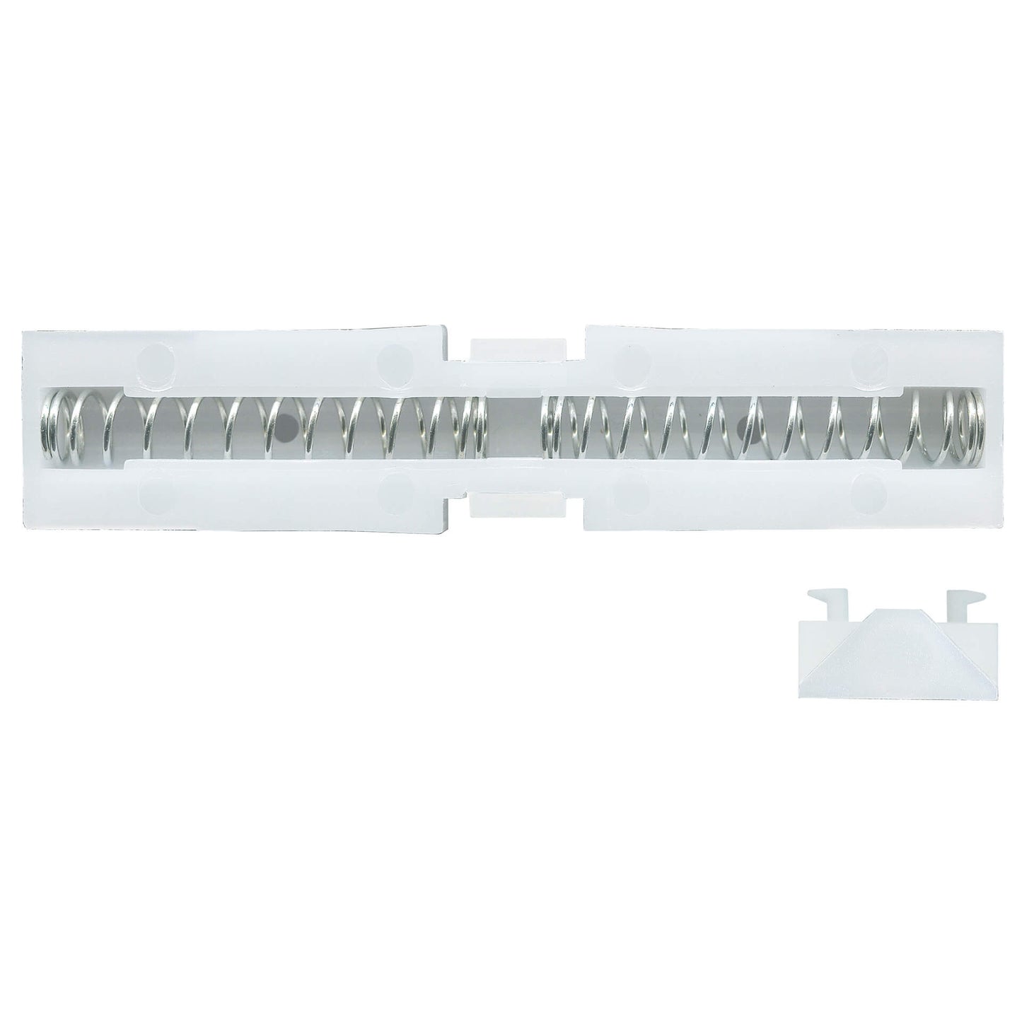 White Bi-Fold Door Guide Spring Replacement for Stegbar & 3-2861 | Rollers and More Australia