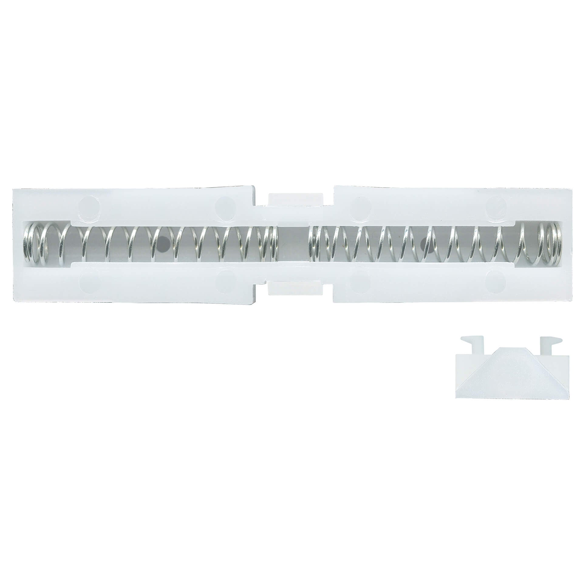 White Bi-Fold Door Guide Spring Replacement for Stegbar & 3-2861 | Rollers and More Australia
