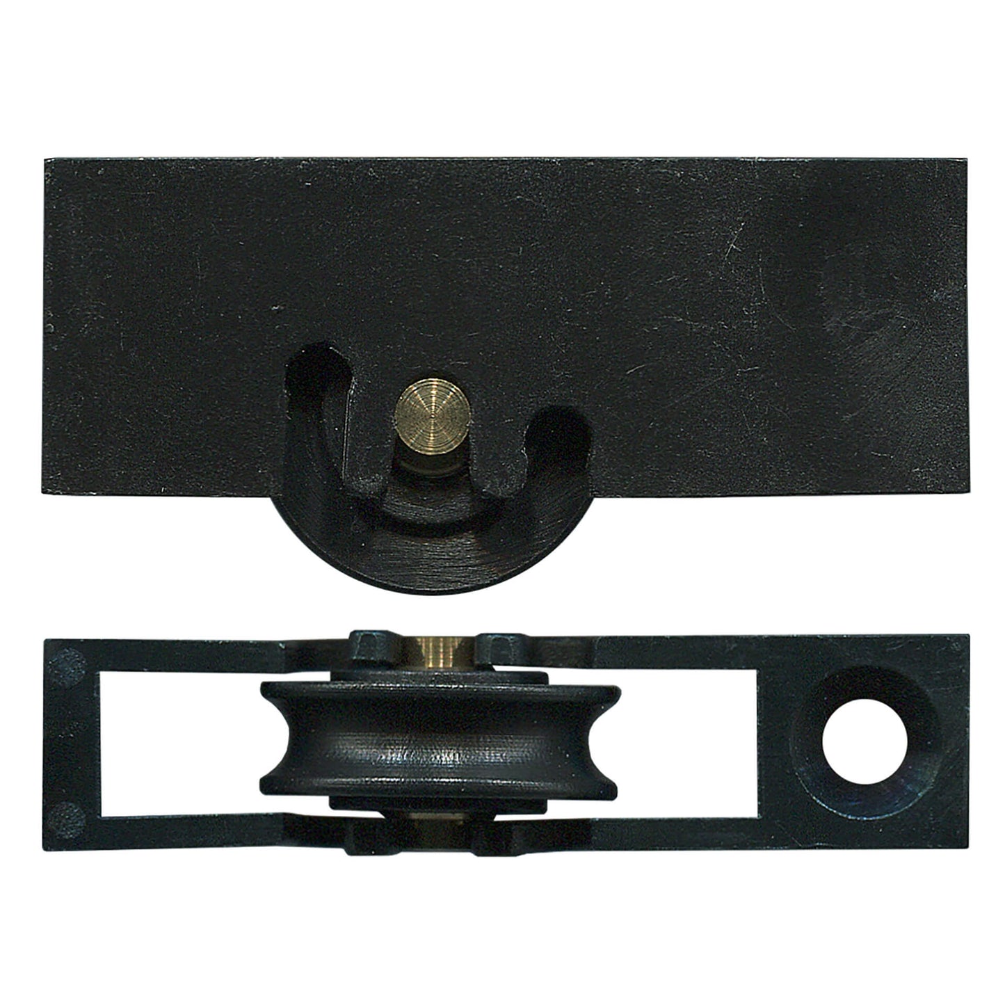 Australian Adjustable Roller & Carriage Window Roller & Carriage - Black | Rollers and More