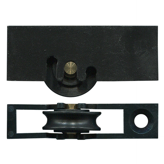 Australian Adjustable Roller & Carriage Window Roller & Carriage - Black | Rollers and More