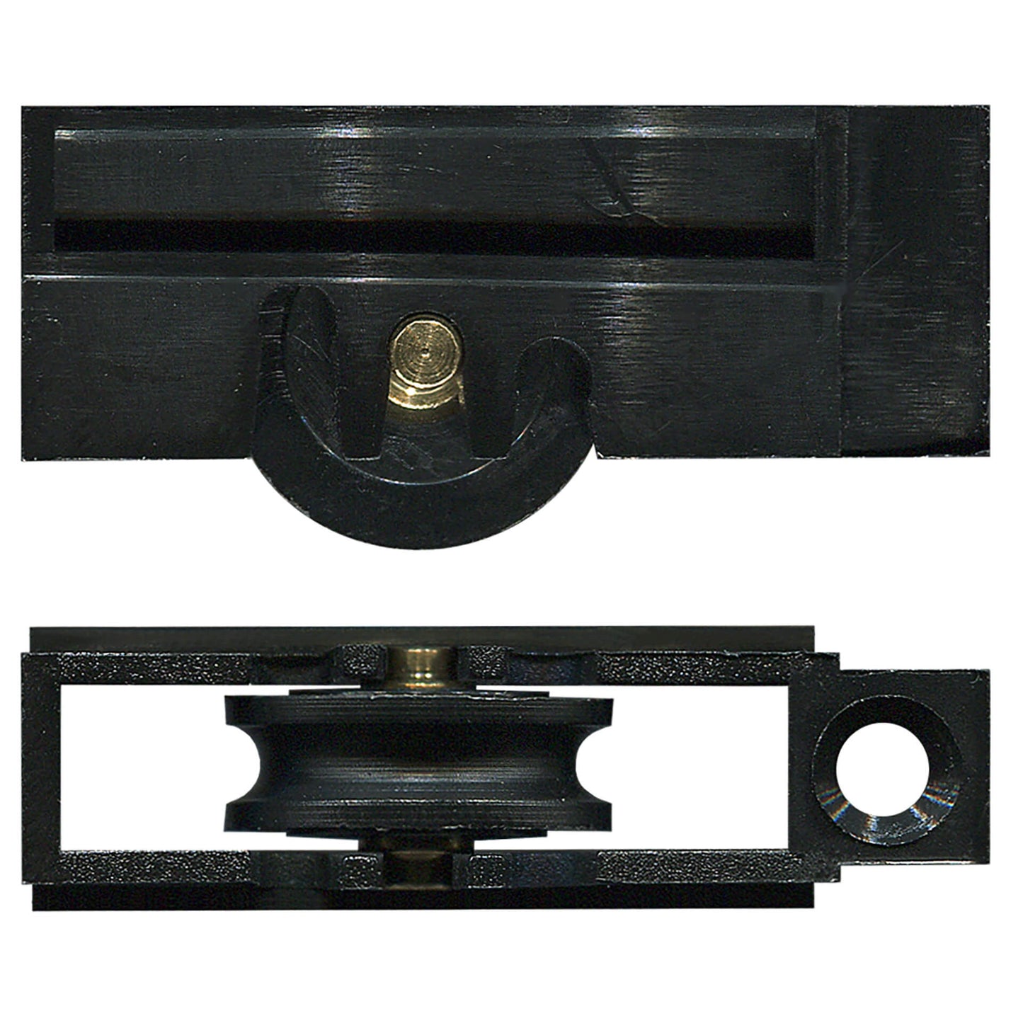 Australian Adjustable Roller & Carriage Window Roller & Carriage - Black | Rollers and More