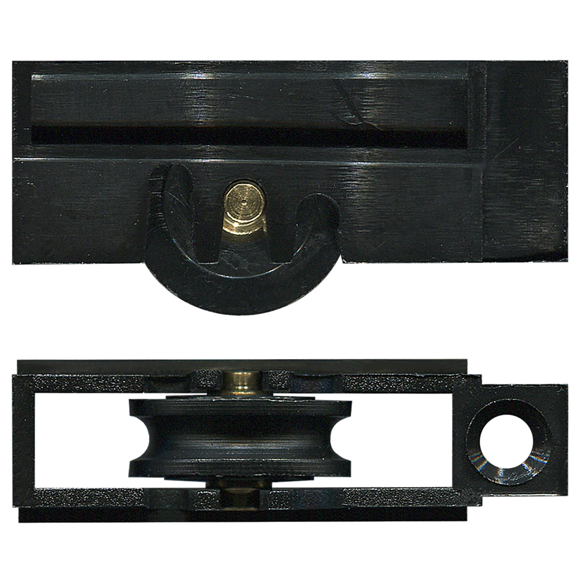 Australian Adjustable Roller & Carriage Window Roller & Carriage - Black | Rollers and More