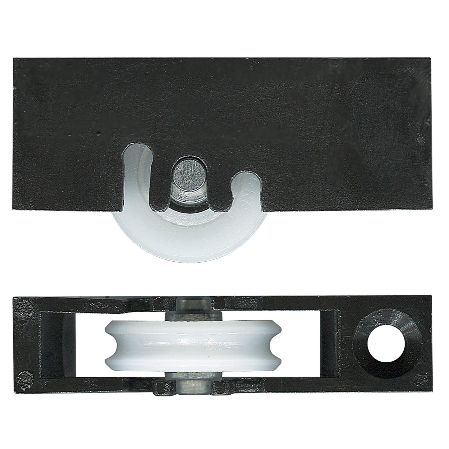 Australian Adjustable Roller & Carriage Window Roller & Carriage - Black | Rollers and More