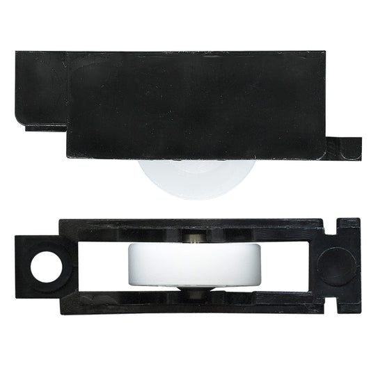 Australian Adjustable Roller & Carriage Window Roller & Carriage - Black | Rollers and More