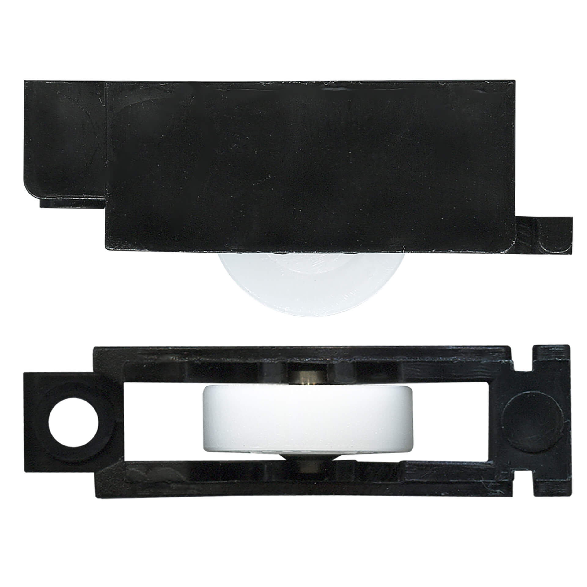 Australian Adjustable Roller & Carriage Window Roller & Carriage - Black | Rollers and More