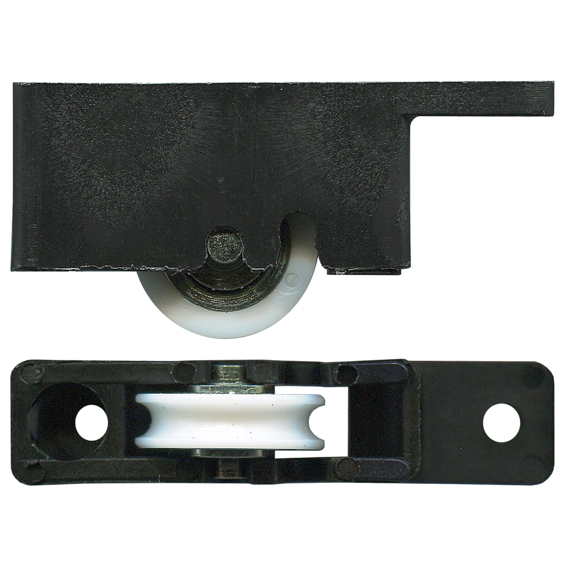 Australian Adjustable Roller & Carriage Window Roller & Carriage - Black | Rollers and More