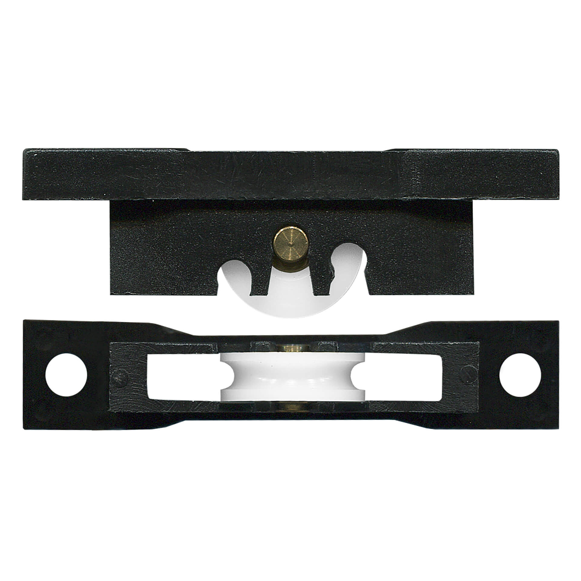 Australian Adjustable Roller & Carriage Window Roller & Carriage - Black | Rollers and More