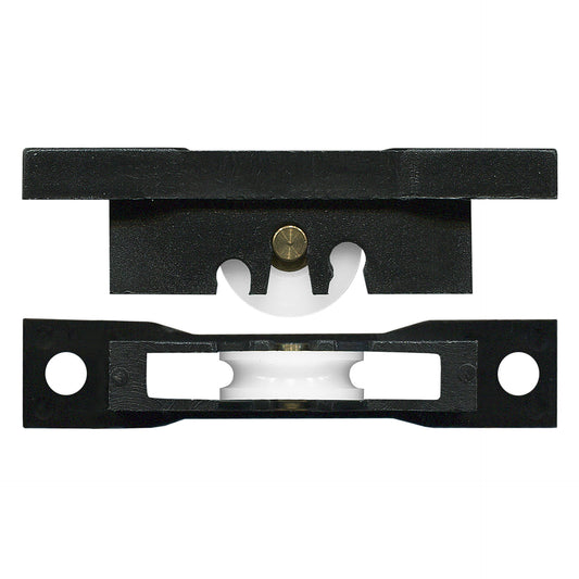 Australian Adjustable Roller & Carriage Window Roller & Carriage - Black | Rollers and More
