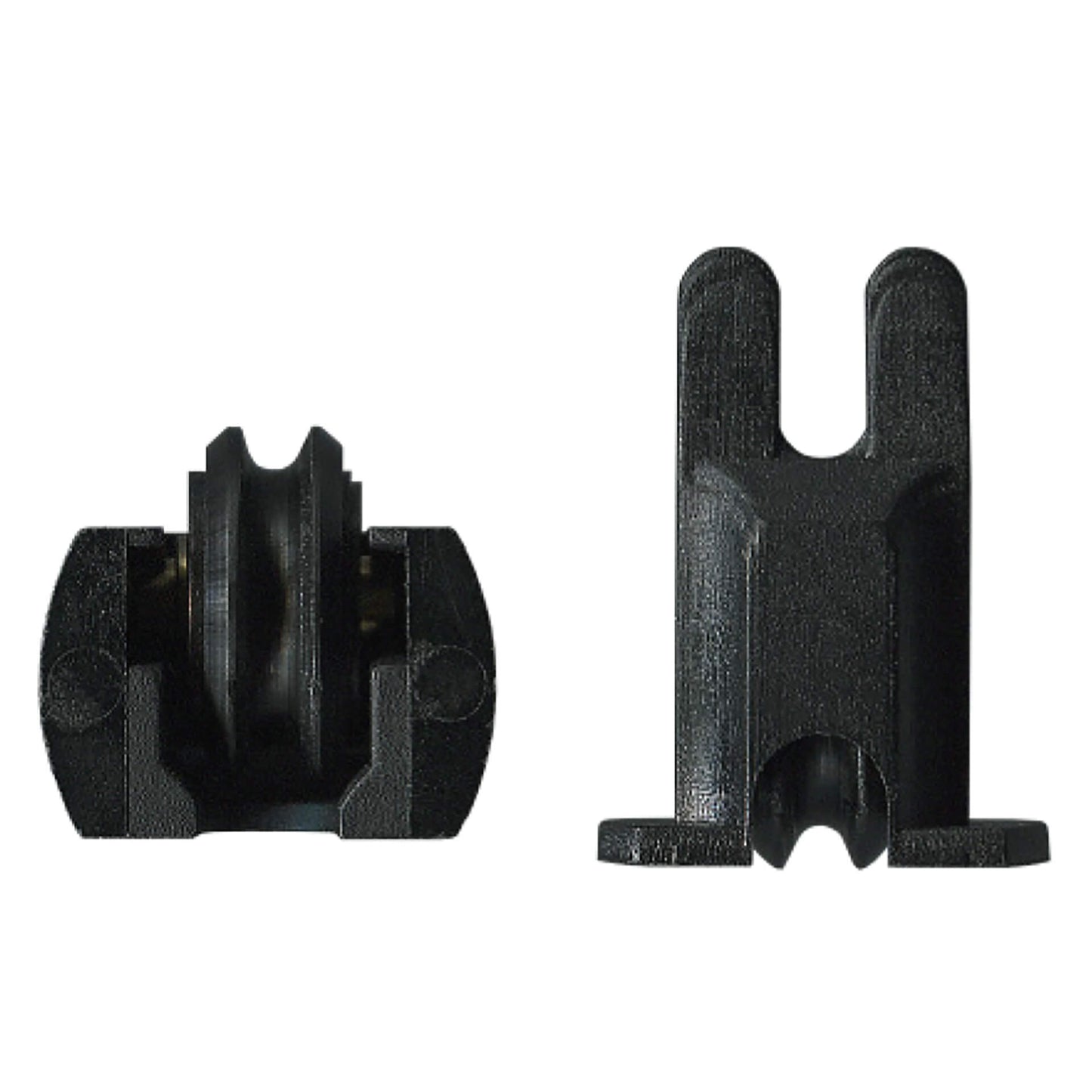 Australian Adjustable Roller & Carriage Window Roller & Carriage - Black | Rollers and More