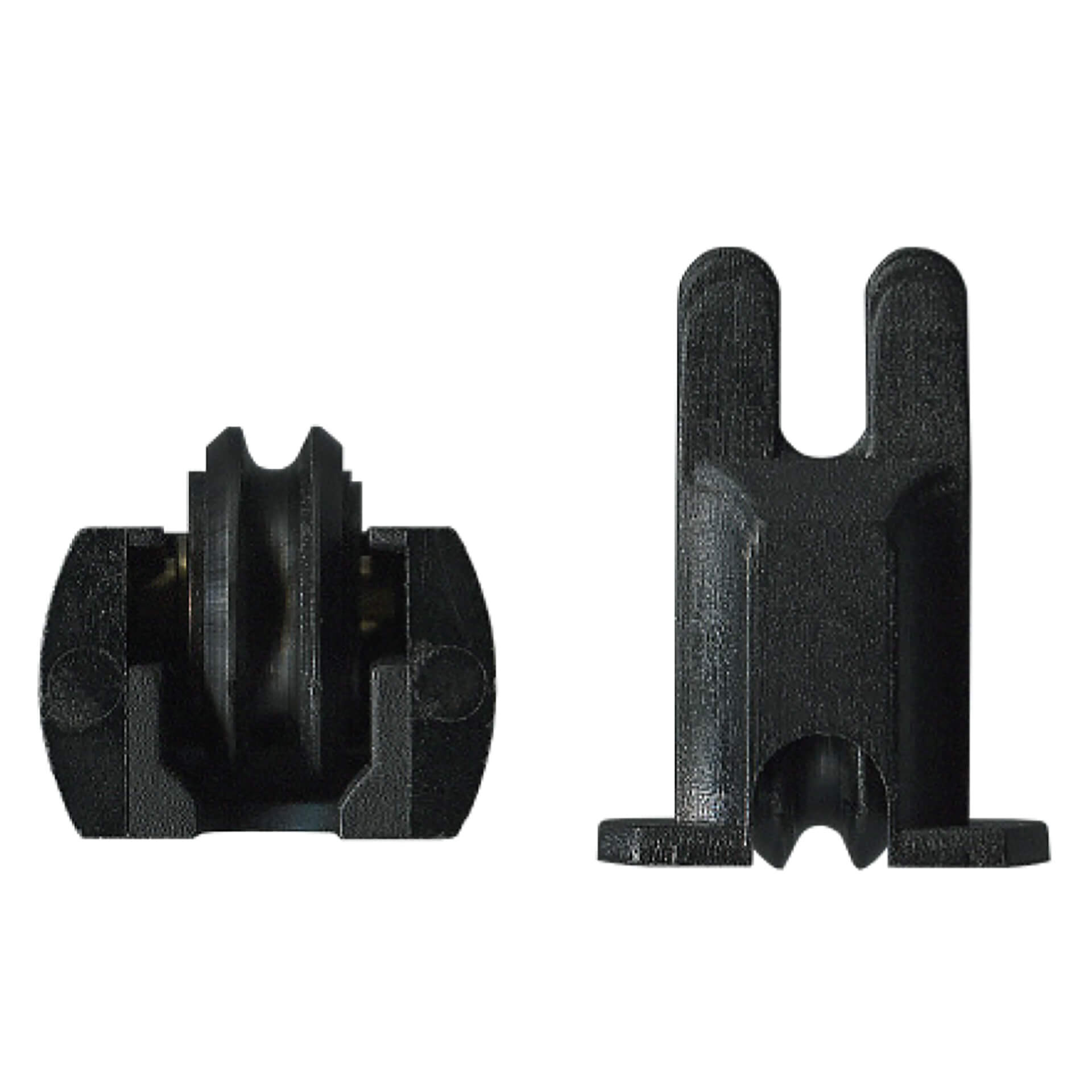 Australian Adjustable Roller & Carriage Window Roller & Carriage - Black | Rollers and More