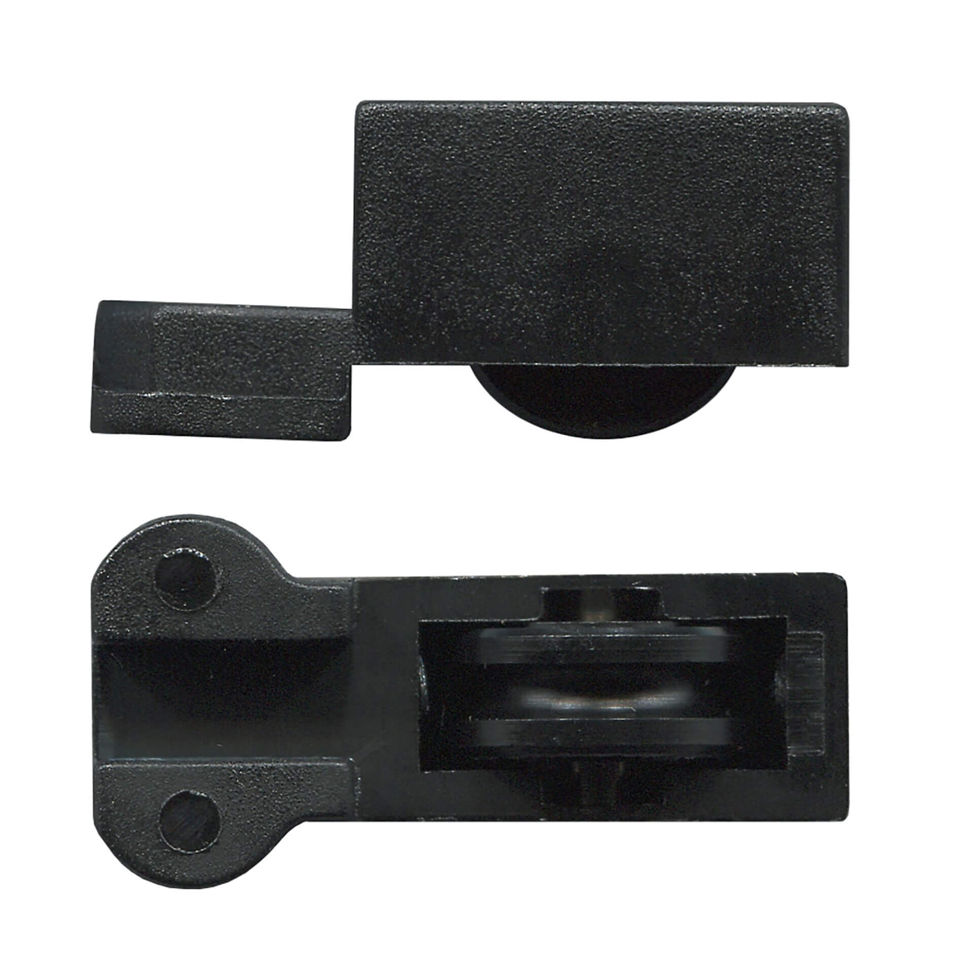 Australian Adjustable Roller & Carriage Window Roller & Carriage - Black | Rollers and More