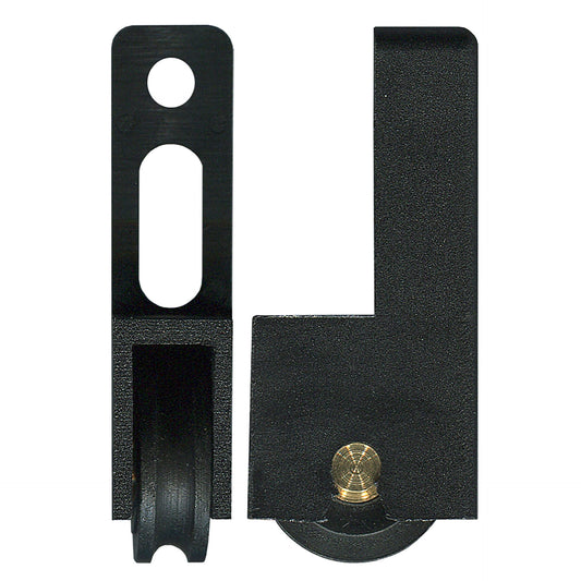 Australian Adjustable Roller & Carriage Window Roller & Carriage - Black | Rollers and More