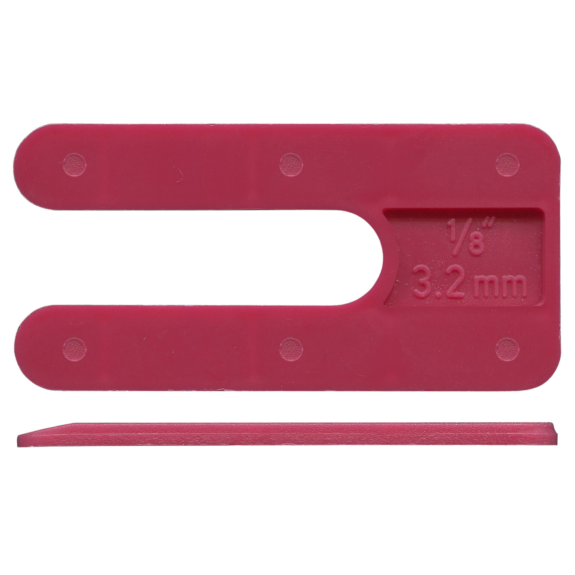 Australian Red 74.5mm x 36.5mm 3.2mm thick Window & Door Packer - Rollers and More