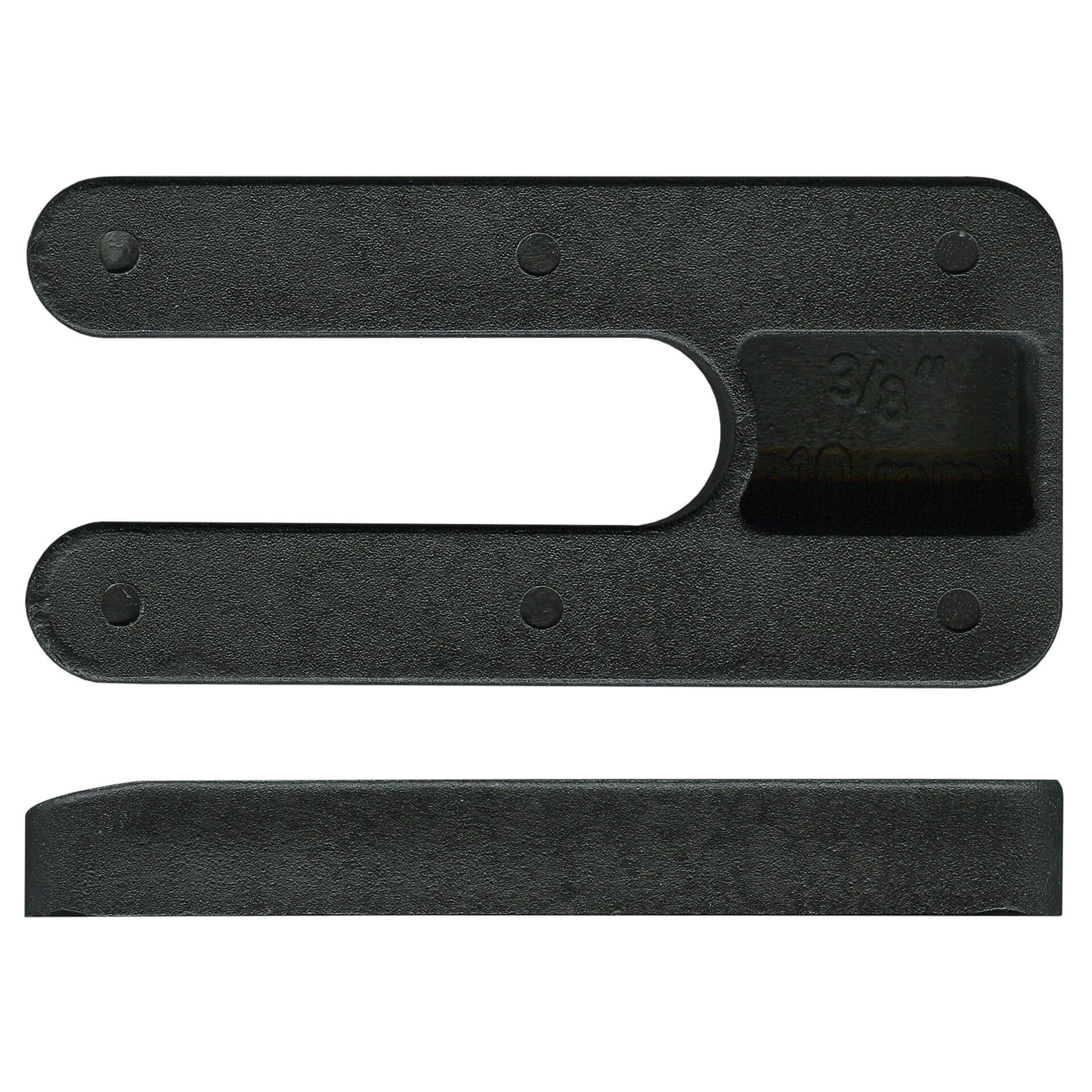 Packer for Window and Door Accessories – 73.8mm x 36.2mm x 10mm Thick – Durable Australian Hardware for DIY & Trade