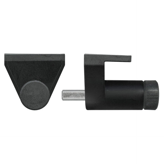 Sliding Window Push Lock Angled (Black) | Australian Hardware