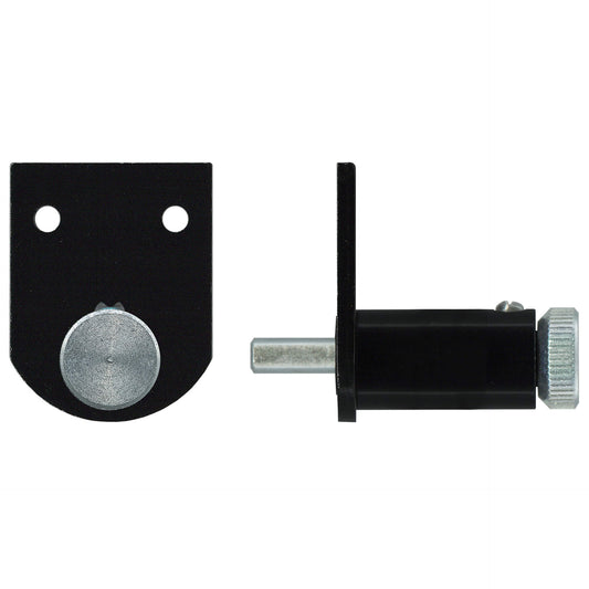 Sliding Window Push Lock 13.5mm Throw Standard (Black) | Australian Hardware