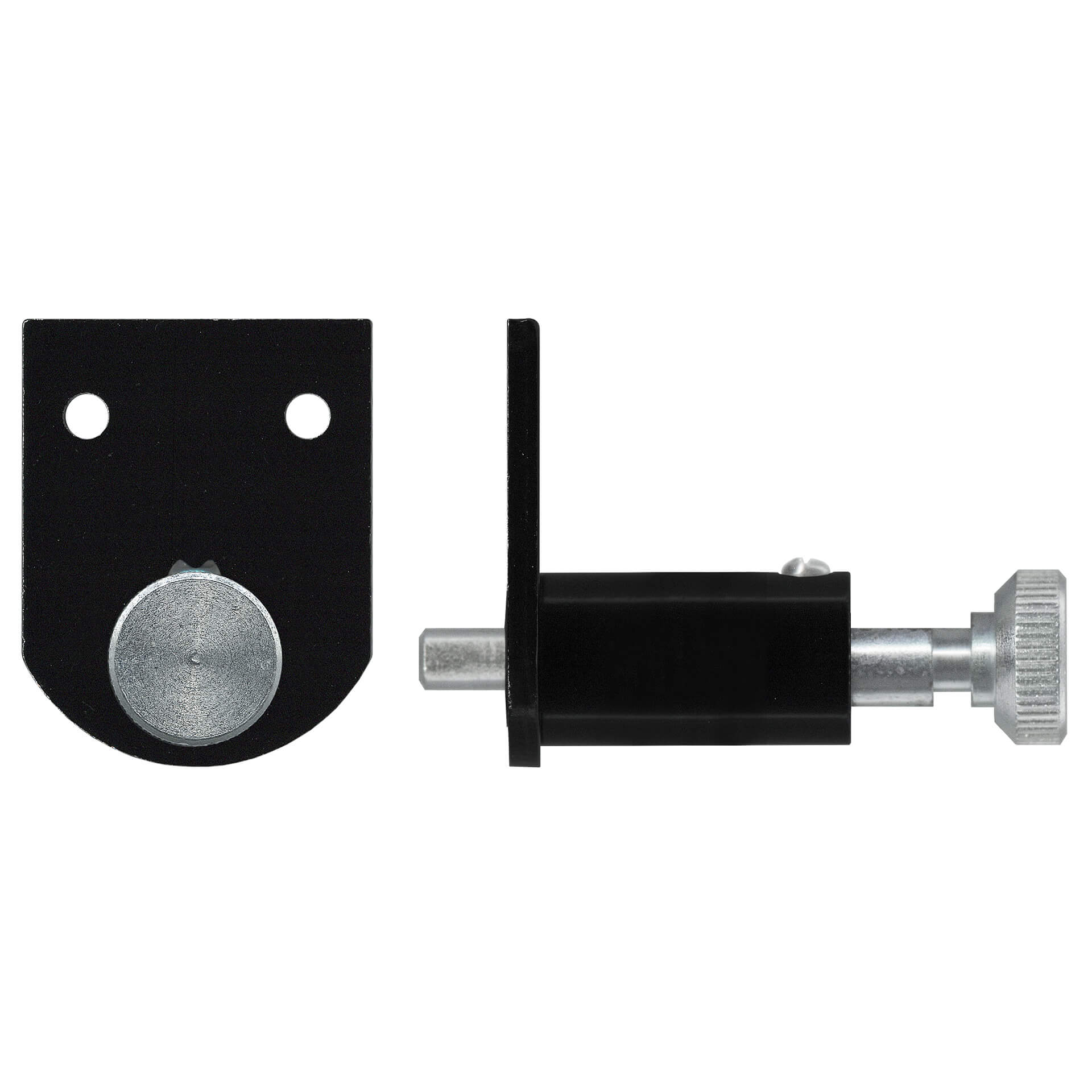 Sliding Window Push Lock 10.5mm Throw (Black) | Australian Hardware