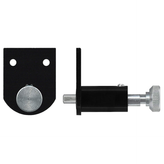 Sliding Window Push Lock 10.5mm Throw (Black) | Australian Hardware
