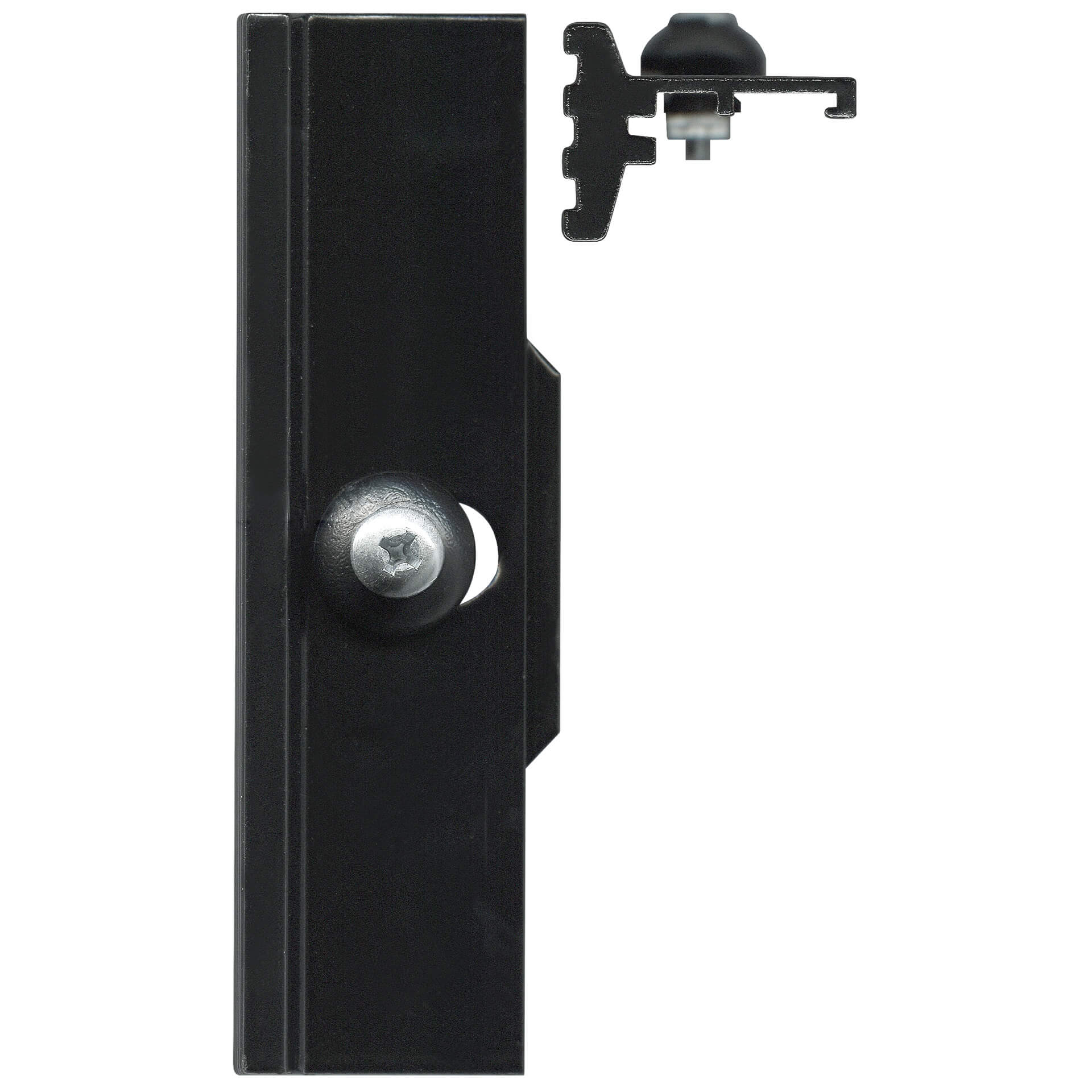 Sliding Window Catch & Spring (Black) | Australian Hardware