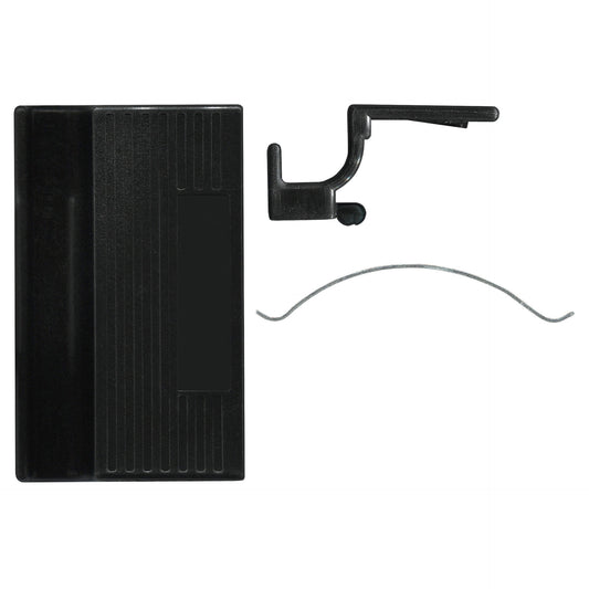Sliding Window Catch & Spring (Black) | Australian Hardware