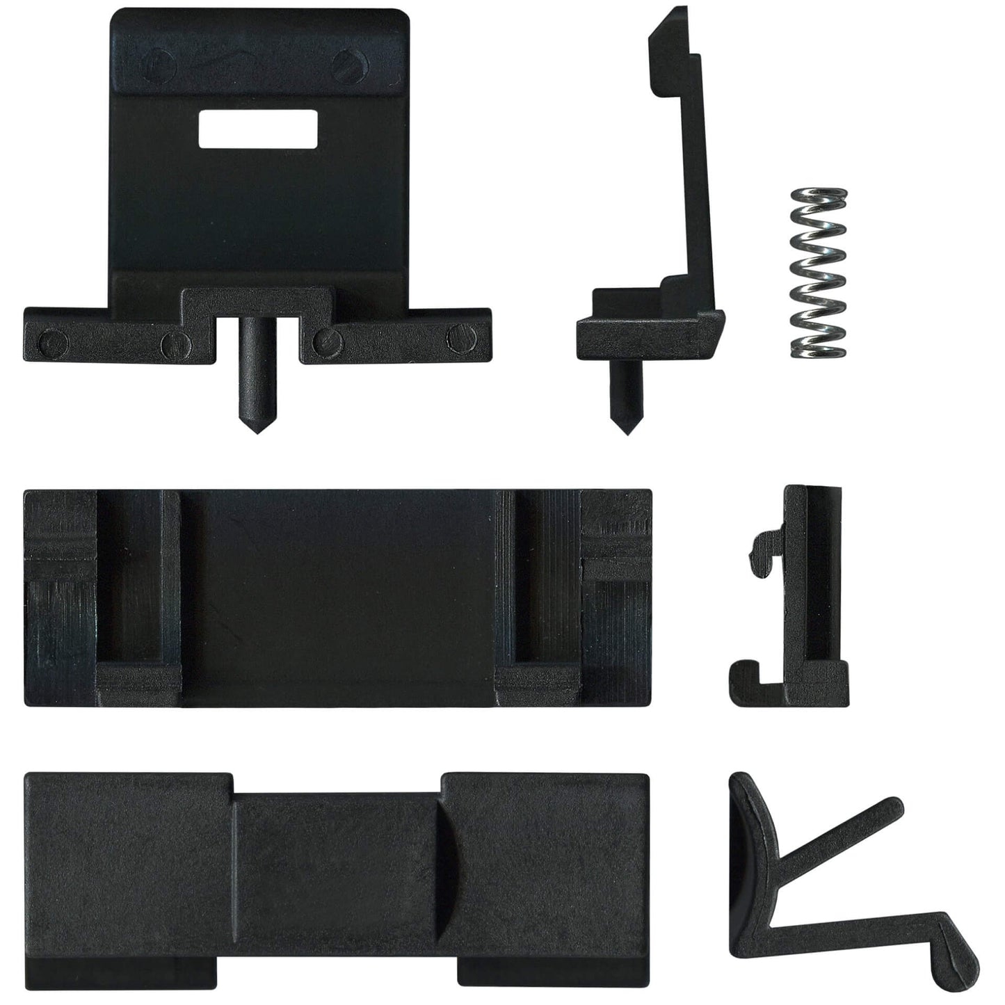Sliding Window Catch & Spring (Black) | Australian Hardware