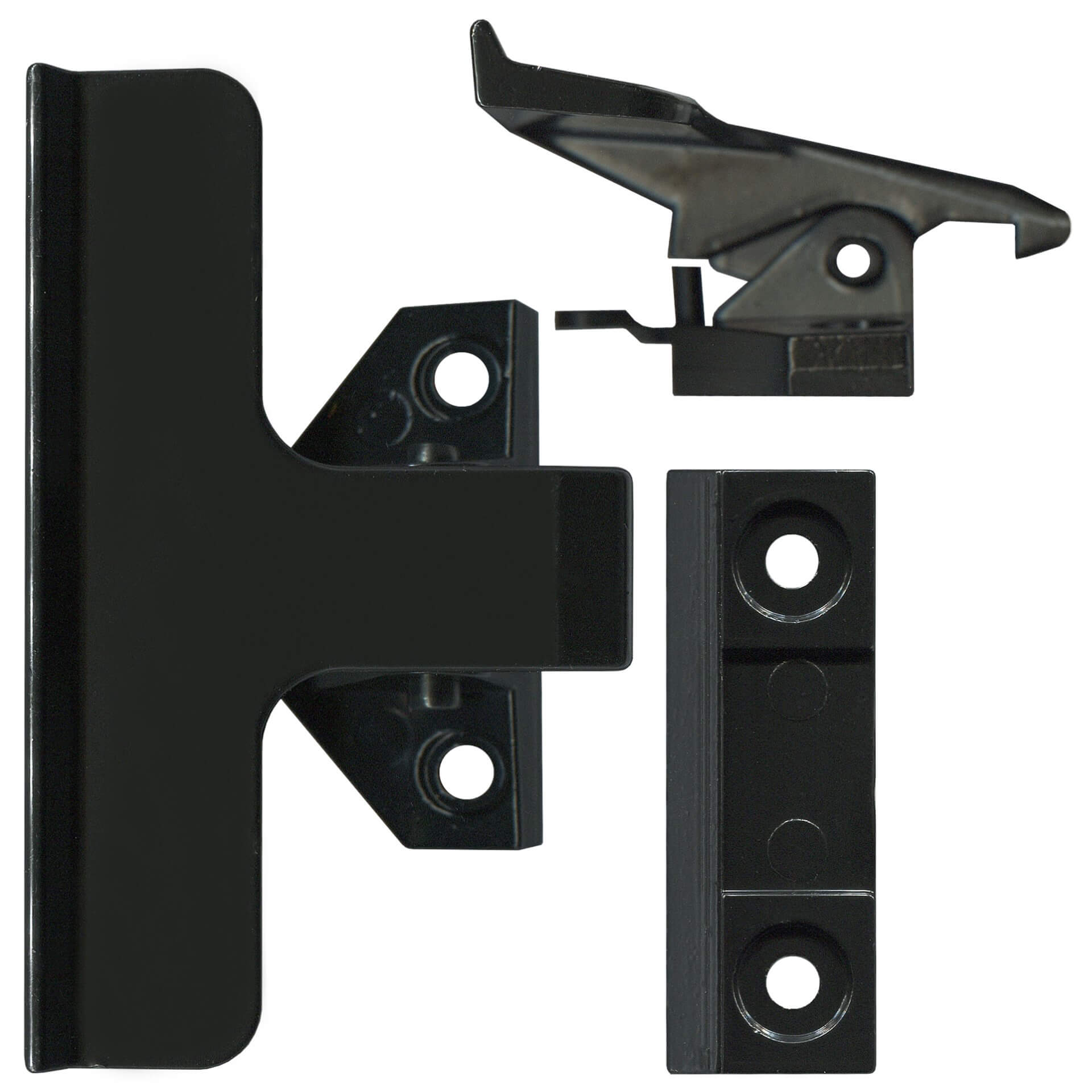 Sliding Window Catch & Spring (Black) | Australian Hardware