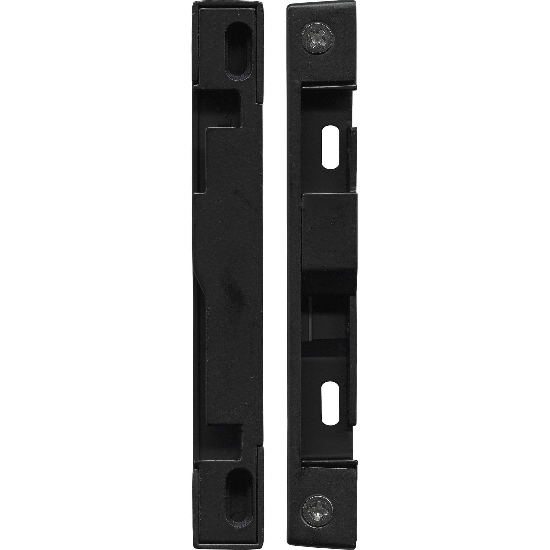 Black Sliding Patio Door Lock Striker | Zinc Construction