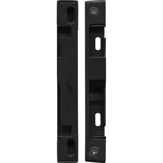 Black Sliding Patio Door Lock Striker | Zinc Construction