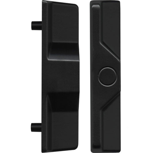 Sliding Patio Door Lock Pull - No Cylinder Hole | Black 82mm