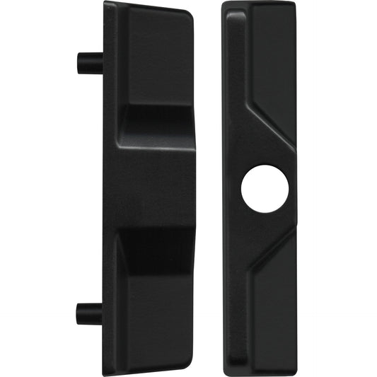 Black Lock Pull for Sliding Patio Doors | 82mm Centre